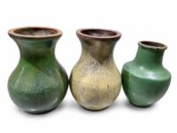 MACETERO EN CERAMICA VERDE VARIADO