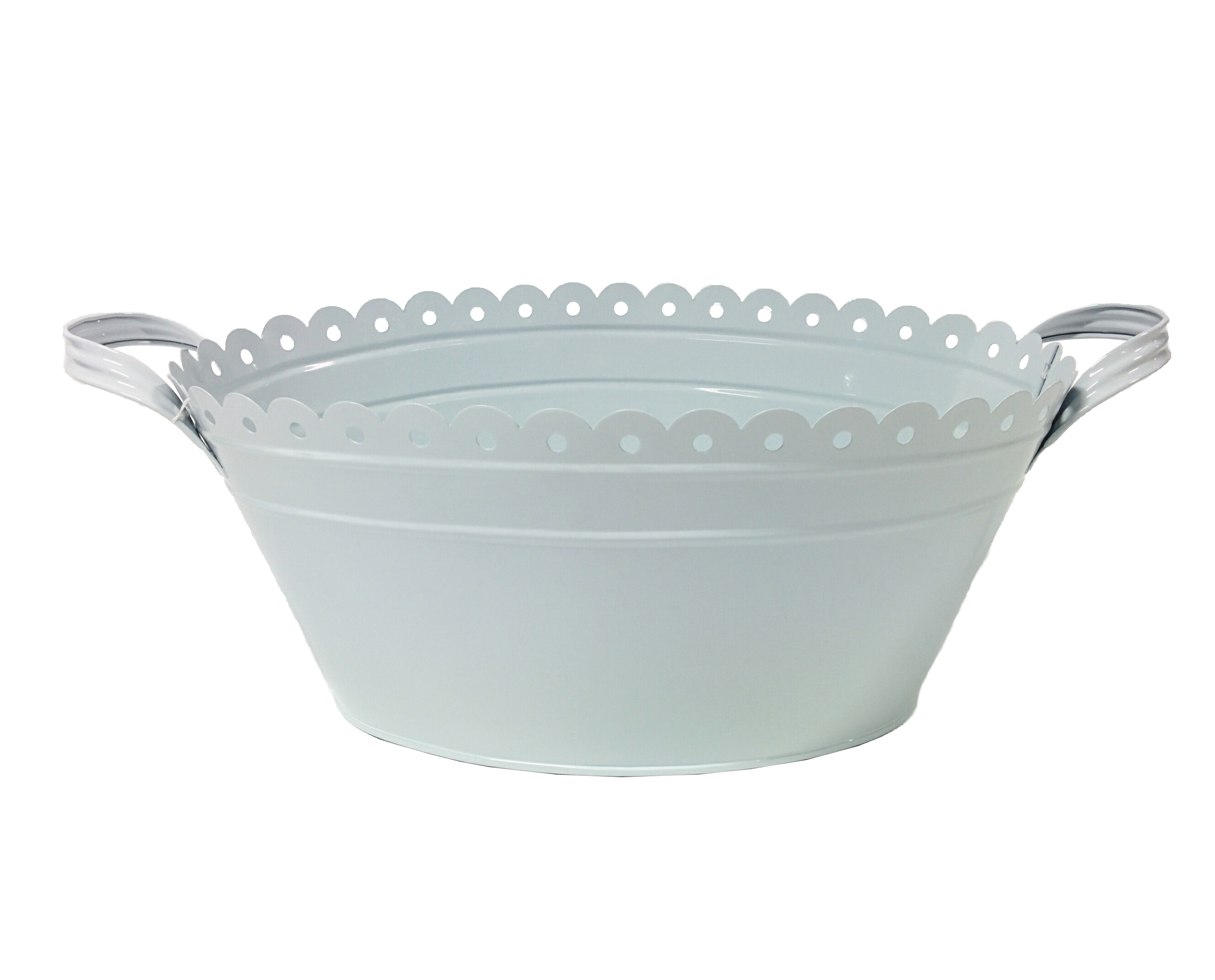 HIELERA LACA BLANCA OVALADA