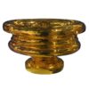 BOWL SHINY OVALADO DORADO C\BASE