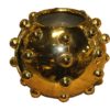 FLORERO PULLITA DORADO