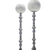 CANDELABRO "DIAMONDS" PEDESTAL TALLADO L