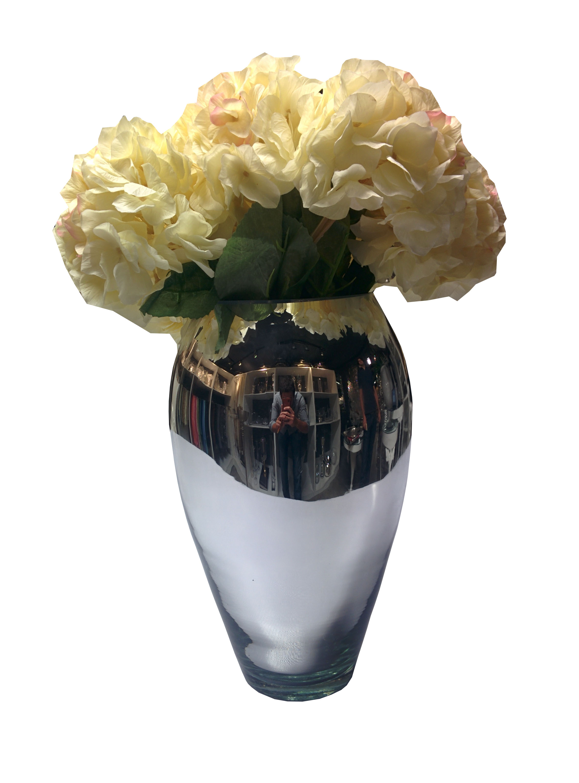 FLORERO MIRROR OVALADO 