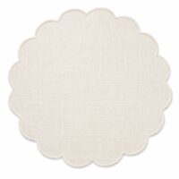DOYLE REDONDO HILO BLANCO 16''