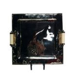 BANDEJA RECTANGULAR METAL PULIDO "JULIA"