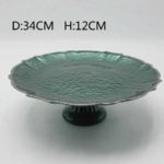 CAKE STAND GREEN ECLIPSE