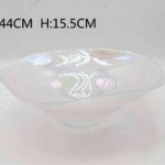 BOWL EN CRISTAL PERLA GDE