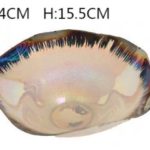 BOWL MERMAID BORDE DORADO
