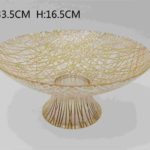 BOWL GLASS GOLDEN LINES GDE