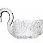 FLORERO EN CRISTAL "SWAN"