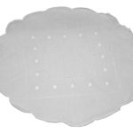 DOYLE REDONDO BLANCO DETALLES GOLD 14''
