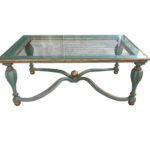 COFFEE TABLE CRYSTAL TOP