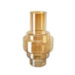 FLORERO GEOMETRICO AMBAR