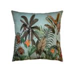 COJIN DE ALGODON Y TEXTO IMPRESO SOBRE ALGODON