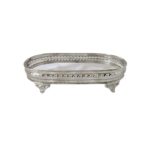 BANDEJA OVAL SILVER PLATE ''DIVINE'' MED