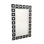 ESPEJO DE PARED CUADROS NEGROS
