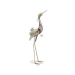 AVE DECORATIVA GRIS "CRANE"
