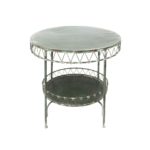 MESA LATERAL EN METAL "VANCOUVER"