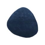 ALFOMBRA AZUL REDONDA