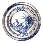 PLATO CENA "BLUE FLOWER"