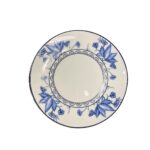 PLATO POSTRE "BLUE FLOWER"