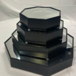 ELEVADOR OCTAGONAL BLACK 12X12