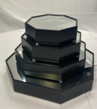 ELEVADOR OCTAGONAL BLACK 12X12