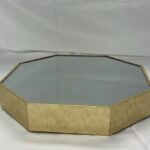 ELEVADOR OCTAGONAL MATE GOLD 16" X 16"