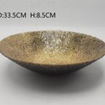PLATON HONDO BLACK AND GOLD PEQ