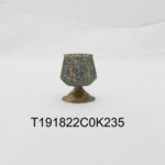 CANDELABRO EN METAL "EDEN" PEQ.