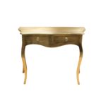 MESA CONSOLA DORADA "RAPUNZEL"