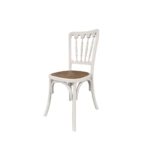 SILLA REGINA MADERA BLANCA