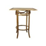 MESA BAR CUADRADA MADERA NATURAL AMAZONICA