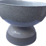 MACETERO CERAMICA SANVICENCIO GRIS
