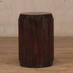 MESA LATERAL ANTIQUE DARK WOOD "EDINBURGH"