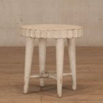 OTTOMAN ANTIQUE WHITE "CAMILA"