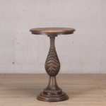 MESA BAR MADERA OSCURA "LANCASTER"