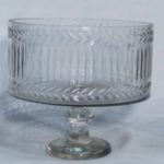 FLORERO EN CRISTAL "JOHANNESBURGO" GDE