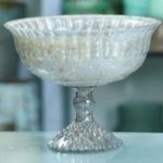 FLORERO TIPO COPA WASH ANTIQUE