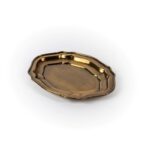 BANDEJA OVALADA VINTAGE BRASS "LIEZEN"