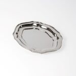 BANDEJA OVALADA NICKEL PLATED "LIEZEN"