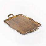 BANDEJA RECTANGULAR VINTAGE BRASS "GRAZ"