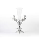CANDELABRO FLORERO SILVER PLATED "HALLEIN"