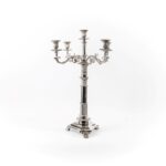 CANDELABRO NICKEL PLATED "SALZBURG"