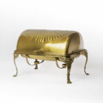 CHAFER RECTANGULAR VINTAGE BRASS"VILLACH"