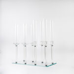 CANDELABRO RECTANGULAR 8 BRAZOS "KRABI" GDE.