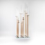 CANDELABRO CHAMPAGNE "LEGACY"