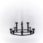 CANDELABRO BLACK "CAMBRIDGE"