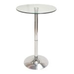 MESA DE APOYO TOPE DE CRISTAL "LONDON"