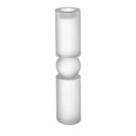 CANDELABRO REDONDO "FROSTED" GDE.