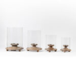 CANDELABRO EN MADERA "MANAOS" GDE